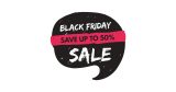 Black Friday - Black Friday Σύννεφο – Αυτοκόλλητο Βιτρίνας — εικόνα 4 από 4