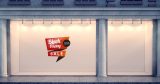 Αυτοκόλλητο Βιτρίνας Καταστημάτων - Black Friday Κορδέλα Με Ποσοστό — εικόνα 3 από 5