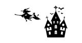 Αποκριάτικα (Halloween) - Στοιχειωμένο σπιτάκι με μάγισσα 🧙‍♀️🏚️ — εικόνα 5 από 6