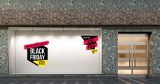 Black Friday - Σετ Black Friday Sale – Αυτοκόλλητο Βιτρίνας — εικόνα 1 από 5