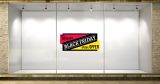 Black Friday - Black Friday Προσφορές Special Offer – Αυτοκόλλητο Βιτρίνας — εικόνα 1 από 4