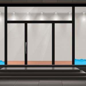 Αυτοκόλλητα καταστημάτων - "Καλοκαιρινή Βιτρίνα: Κρουαζιέρα στο Κατάστημά σας! 🚢🌊" — εικόνα 1 από 4