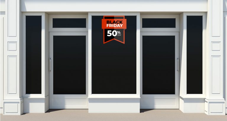 Black Friday - Black Friday Ribbon 2 – Αυτοκόλλητο Βιτρίνας — εικόνα 1 από 4 Black Friday - Black Friday Ribbon 2 – Αυτοκόλλητο Βιτρίνας — εικόνα 1 από 4