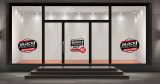 Black Friday - Σετ Black Friday Special Offer & Discount με δικό σας ποσοστό – Αυτοκόλλητο Βιτρίνας — εικόνα 2 από 5