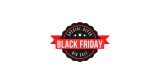 Αυτοκόλλητο Βιτρίνας Καταστημάτων - Black Friday Προσφορές με κόκκινη κορδέλα — εικόνα 4 από 4