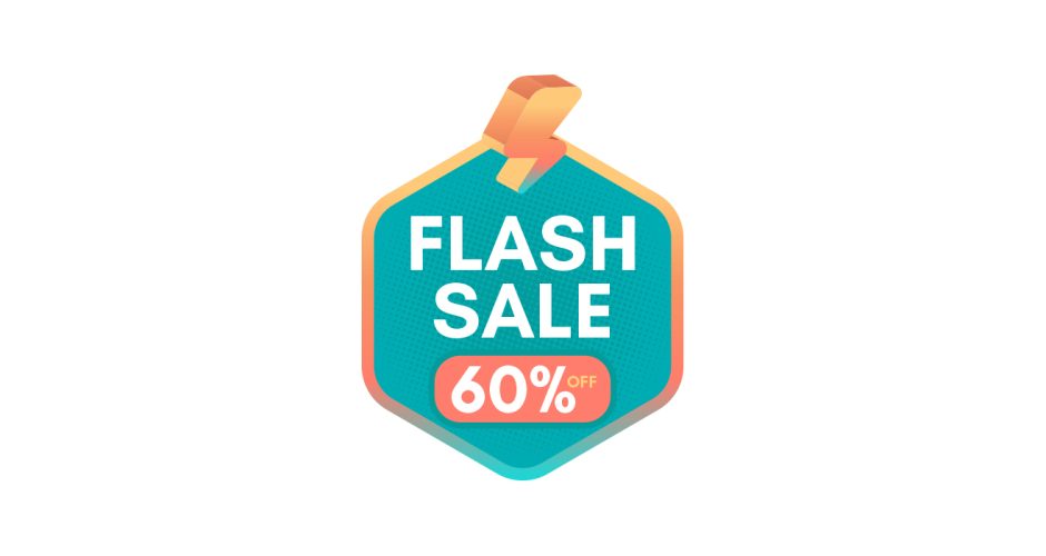 Αυτοκόλλητα καταστημάτων - Καλοκαιρινές προσφορές Flash Sale με δικό σας ποσοστό