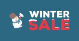 Αυτοκόλλητα καταστημάτων - "Winter Sale & Snowman" - Αυτοκόλλητο Βιτρίνας με Χιονισμένα Γράμματα και Χιονάνθρωπο ☃️❄️ — εικόνα 4 από 4