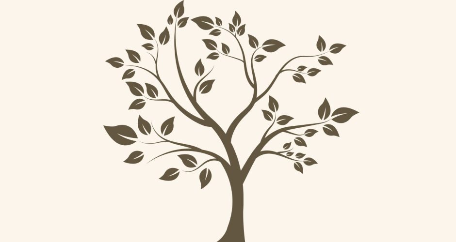 Selected products - Δέντρο μονόχρωμο με μεγάλα φύλλα