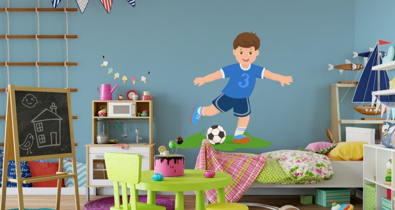Selected products - Παιδί ποδοσφαιριστής με μπάλα και γρασίδι — εικόνα 1 από 4 Selected products - Παιδί ποδοσφαιριστής με μπάλα και γρασίδι — εικόνα 1 από 4