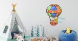 Πολύχρωμο καρτουνίστικο αερόστατο — εικόνα 1 από 4