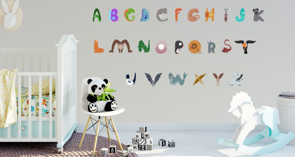 Αλφάβητα - Αλφάβητο με γράμματα από ζωάκια
