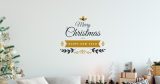 Merry Christmas σε Χρυσό & Μαύρο — εικόνα 1 από 4