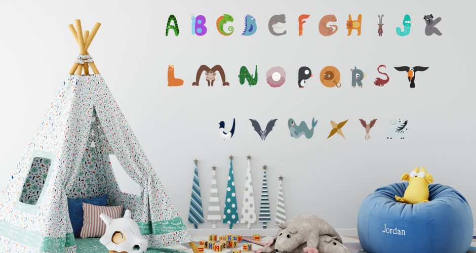 Αλφάβητα - Αλφάβητο με γράμματα από ζωάκια