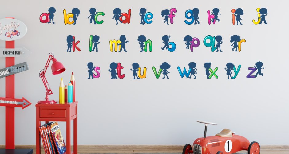 Selected products - Καρτουνίστικο Αλφάβητο με παιδάκια σε κάθε γράμμα