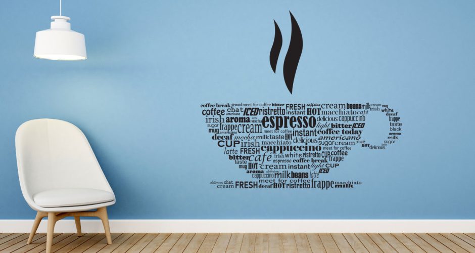 Αυτοκόλλητα καταστημάτων - Espresso cup