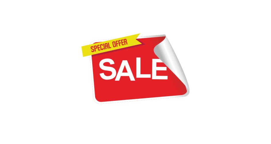 Αυτοκόλλητα καταστημάτων - Special offer sale