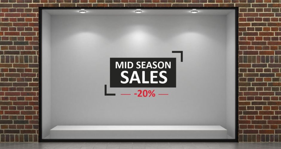 10ήμερο / 15ήμερο προσφορών - Mid season sales σε πλαίσιο με το δικό σας ποσοστό