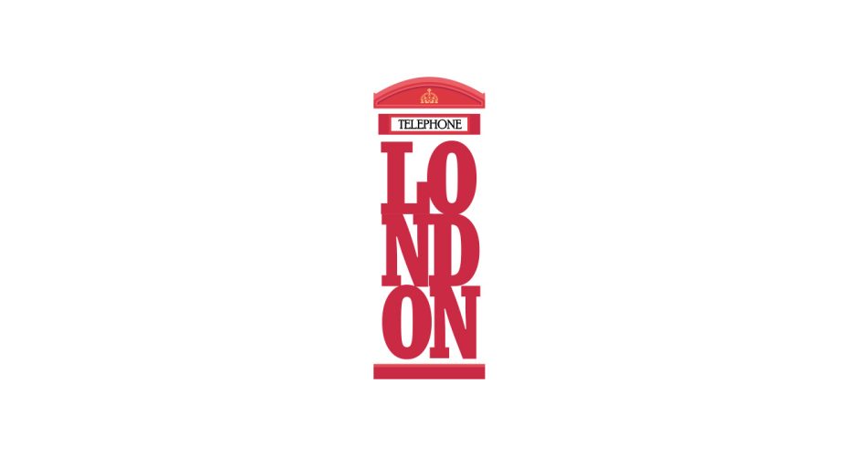 Αυτοκόλλητα καταστημάτων - London – Κόκκινος τηλεφωνικός θάλαμος