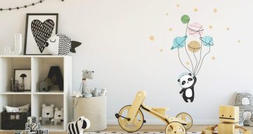 Selected products - Παιδικό αυτοκόλλητο τοίχου - Balloon planets