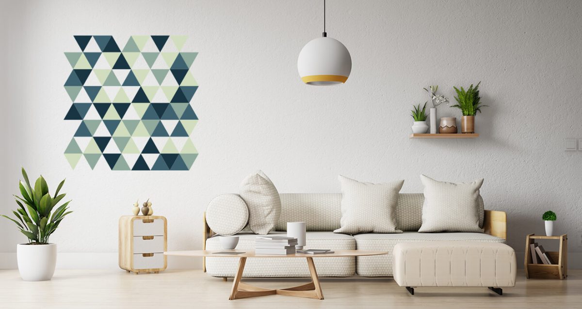 Geometric triangle pattern — εικόνα 4 από 5