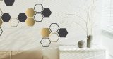 Γεωμετρικά - Honeycomb gold — εικόνα 1 από 5