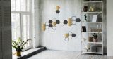 Γεωμετρικά - Honeycomb gold — εικόνα 4 από 5