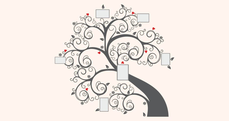 Αυτοκόλλητα Τοίχου - Family tree (Οικογενειακό δέντρο)