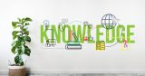 Αυτοκόλλητο Τοίχου "Knowledge" — εικόνα 4 από 5