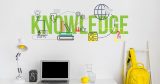 Αυτοκόλλητο Τοίχου "Knowledge" — εικόνα 2 από 5