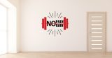 Αυτοκόλλητο Τοίχου "No Pain, No Gain" — εικόνα 1 από 6