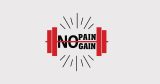 Αυτοκόλλητο Τοίχου "No Pain, No Gain" — εικόνα 5 από 6