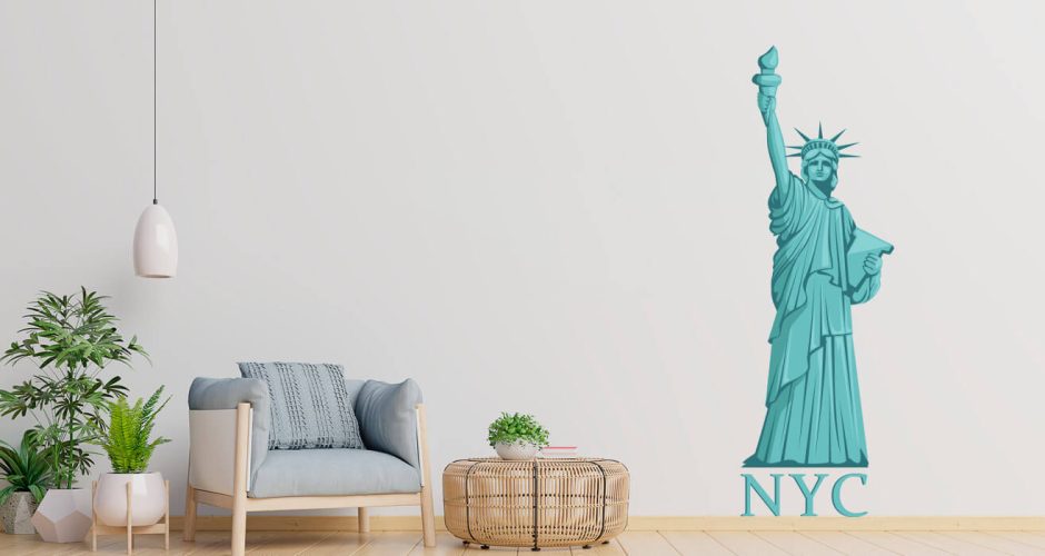 Αυτοκόλλητα Τοίχου - Statue of liberty