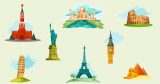 Αυτοκόλλητο Τοίχου "World Landmarks" — εικόνα 5 από 5