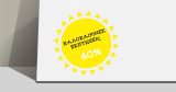 Αυτοκόλλητα καταστημάτων - "Summer Sale Circle" - Αυτοκόλλητο Βιτρίνας για Καλοκαιρινές Εκπτώσεις ☀️⭕ — εικόνα 1 από 4