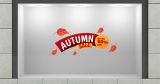 "Autumn Sale" - Αυτοκόλλητο Βιτρίνας για Φθινοπωρινές Εκπτώσεις 🍂✨ — εικόνα 2 από 4