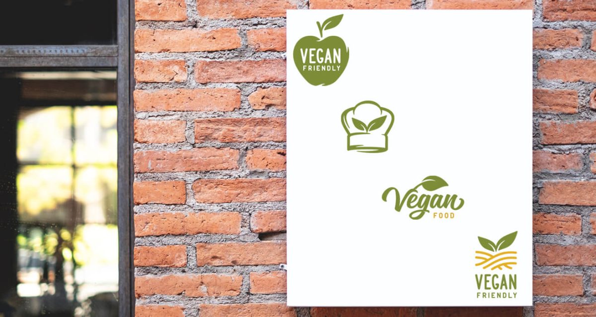 Αυτοκόλλητο Βινυλίου "Vegan Food Labels" — εικόνα 1 από 4