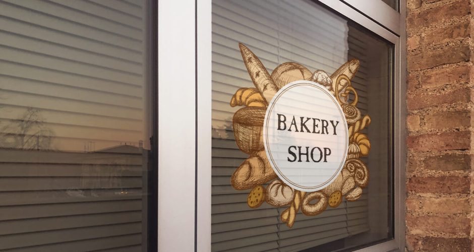 Αυτοκόλλητα καταστημάτων - Bakery shop