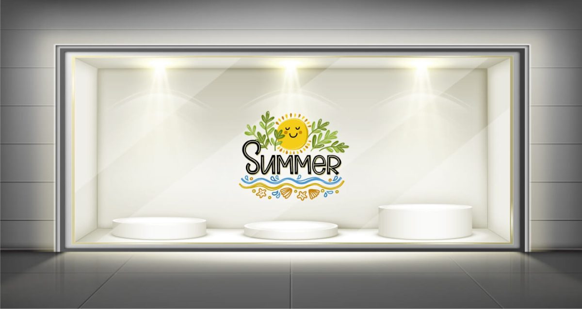 Summer Vibes: Όταν η βιτρίνα σας εκπέμπει ενέργεια! ✨🌴🍹 — εικόνα 1 από 4