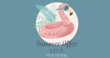 Αυτοκόλλητα καταστημάτων - "Summer Sale Flamingo" - Αυτοκόλλητο Βιτρίνας για Καλοκαιρινές Εκπτώσεις με Φλαμίνγκο 🦩☀️ — εικόνα 4 από 4