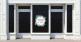 "Tropical Summer Sale" - Αυτοκόλλητο Βιτρίνας με Τροπικά Φύλλα και Ποσοστό 🪴☀️ — εικόνα 1 από 4