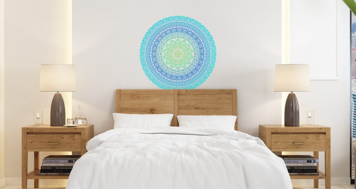 Αυτοκόλλητο τοίχου - Boho Chic Mandala — εικόνα 1 από 4