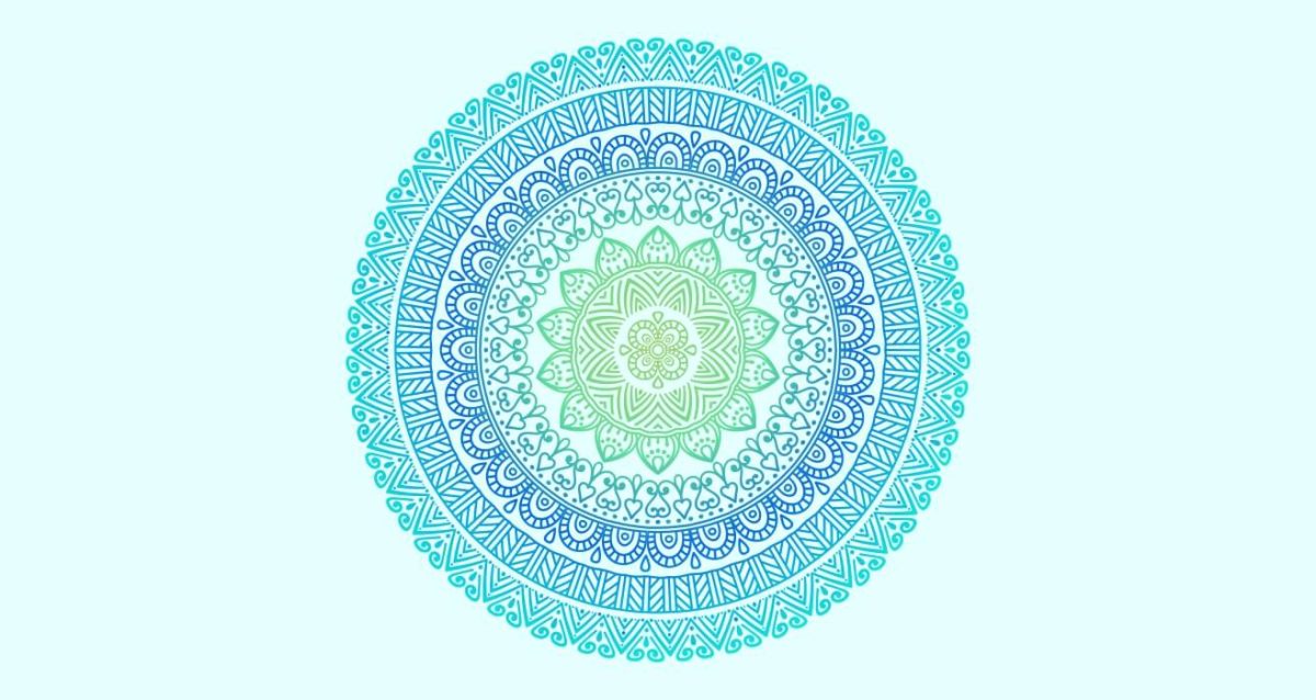 Αυτοκόλλητο τοίχου - Boho Chic Mandala — εικόνα 4 από 4