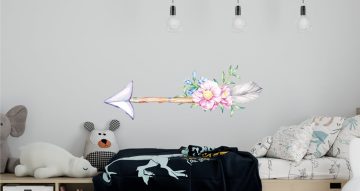 Αντικείμενα - Αυτοκόλλητο τοίχου  -  Boho arrow