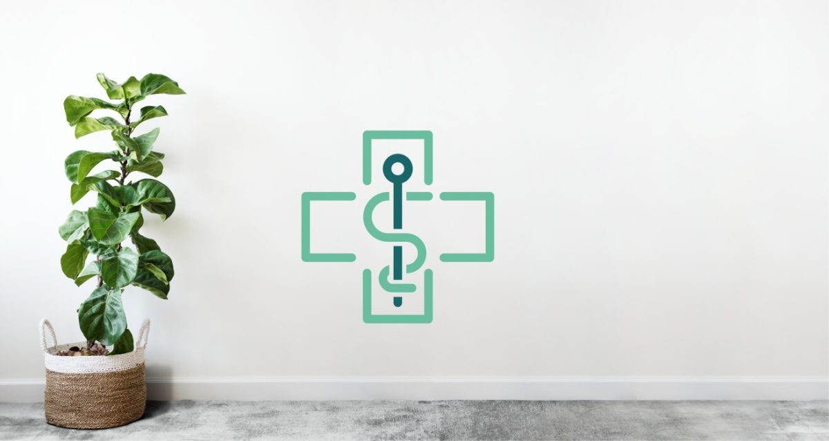 Αυτοκόλλητο Τοίχου "Pharmaceutical Cross" — εικόνα 1 από 4