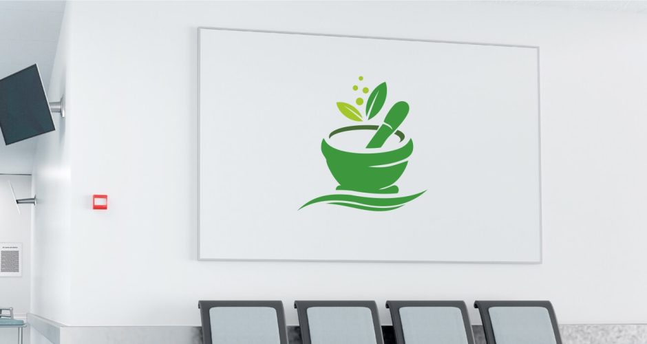 Αυτοκόλλητα καταστημάτων - Medical and pharmacy logo