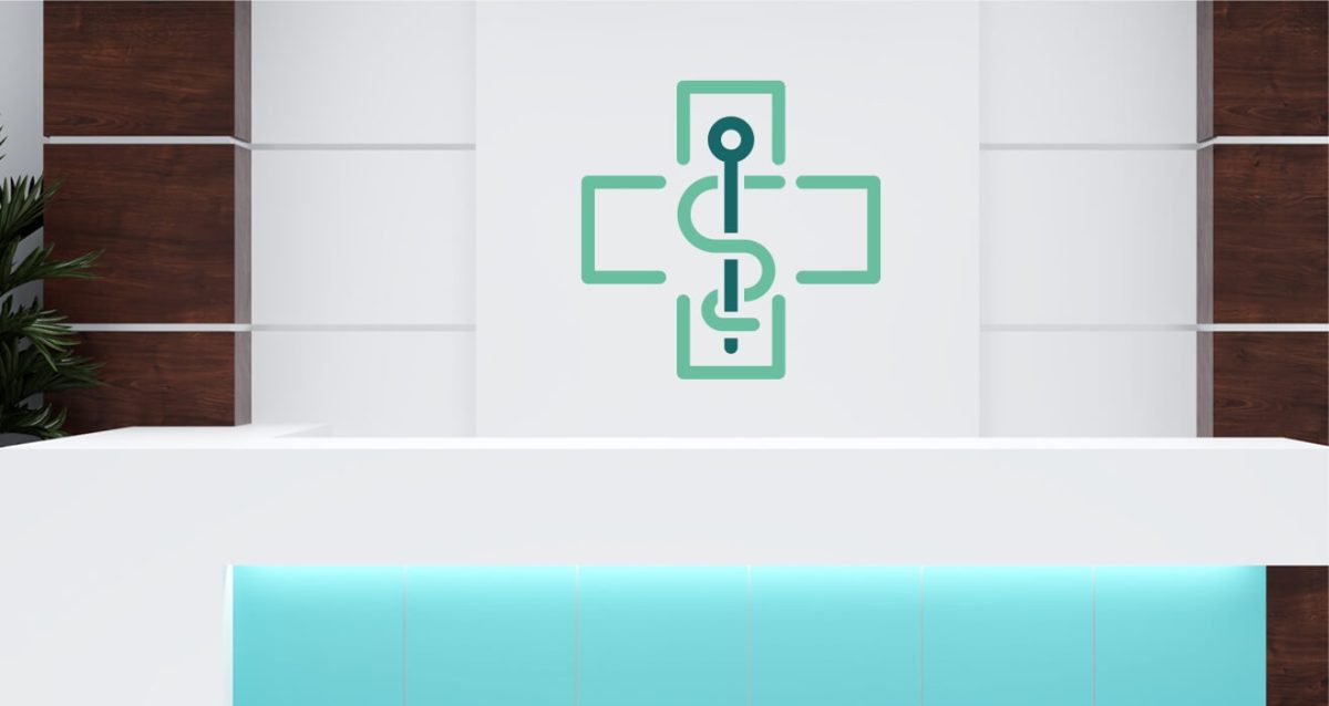 Αυτοκόλλητο Τοίχου "Pharmaceutical Cross" — εικόνα 3 από 4