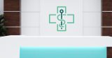 Αυτοκόλλητο Τοίχου "Pharmaceutical Cross" — εικόνα 3 από 4