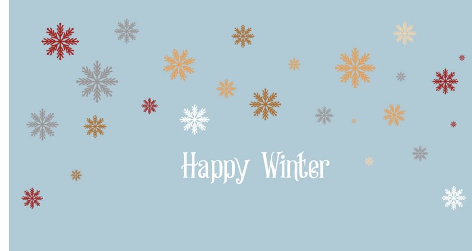 Αυτοκόλλητα καταστημάτων - Happy Winter