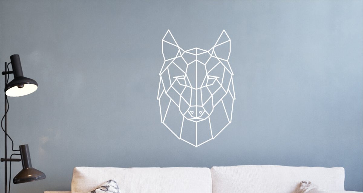 Geometric wolf — εικόνα 3 από 5