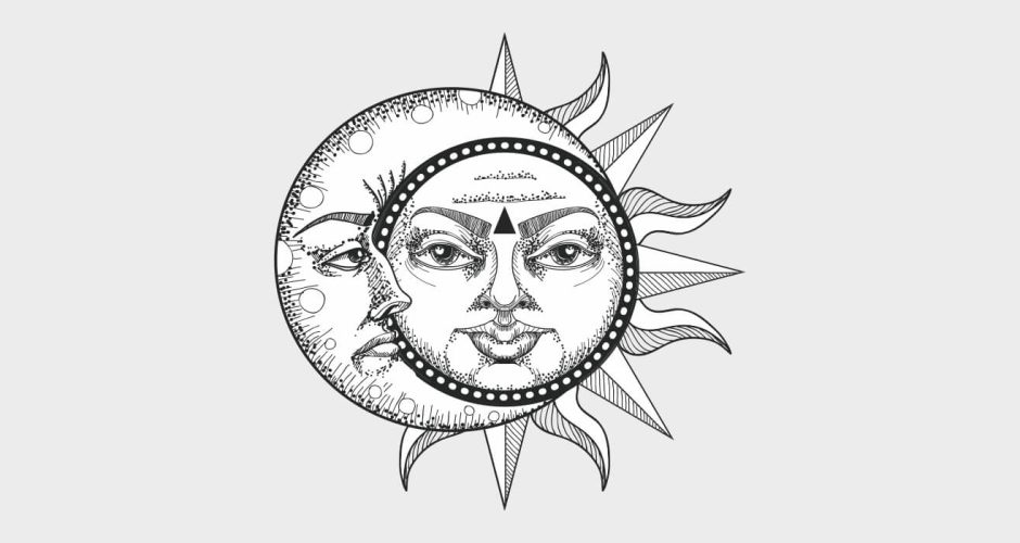  - Sun and Moon crescent